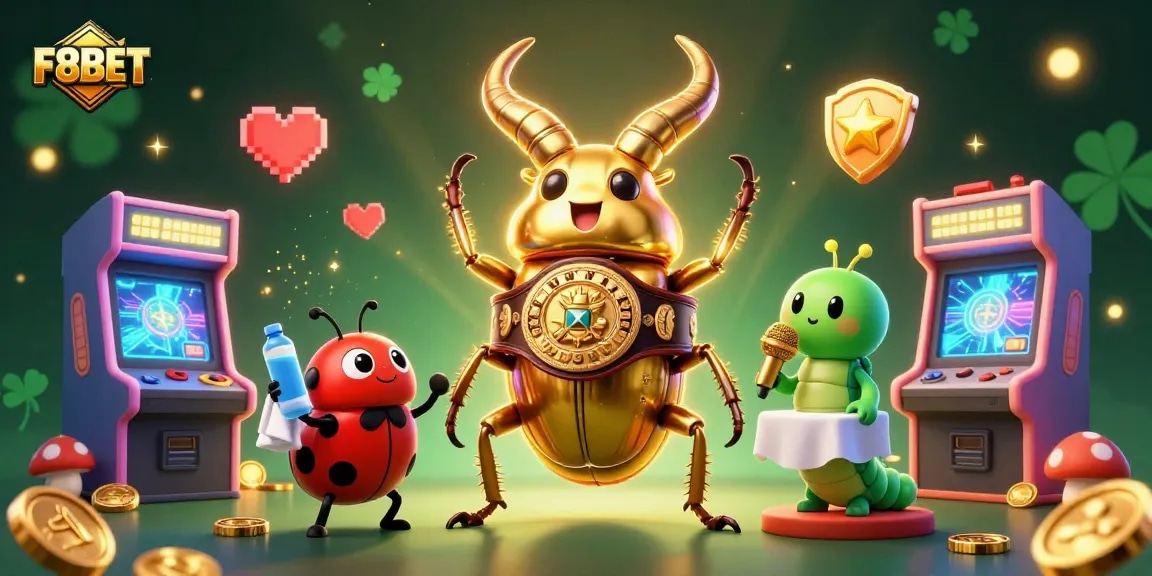 Engage in thrilling gaming experiences at F8BET with vibrant 3D characters showcasing excitement and action.