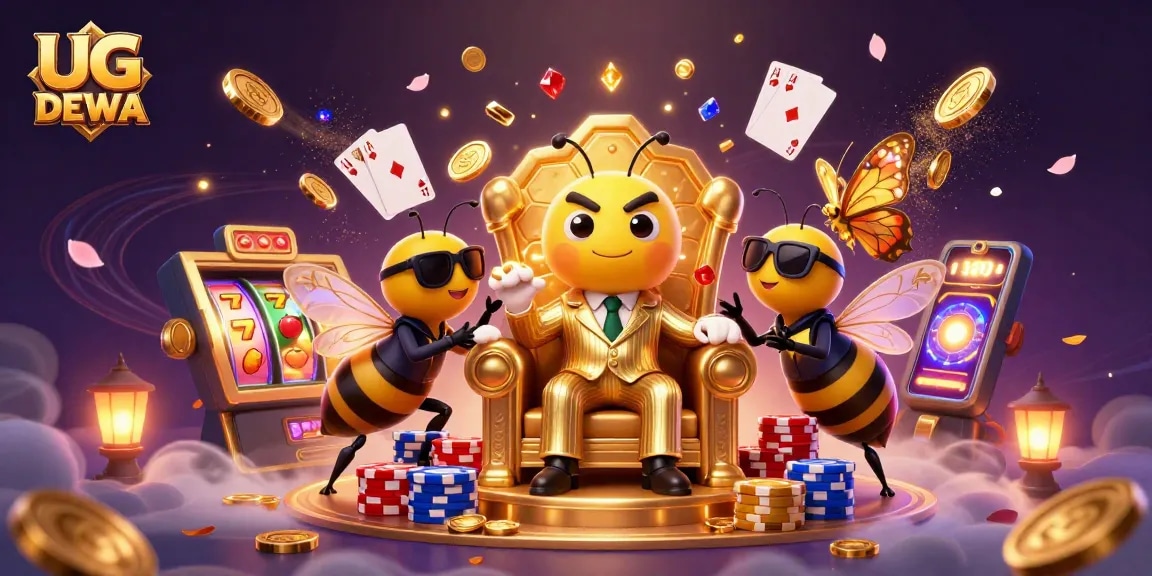 Win at UG DEWA with exciting 3D slot machines and jackpot action!