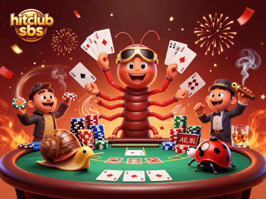Experience the excitement at hitclub sbs with vibrant poker action and animated characters.