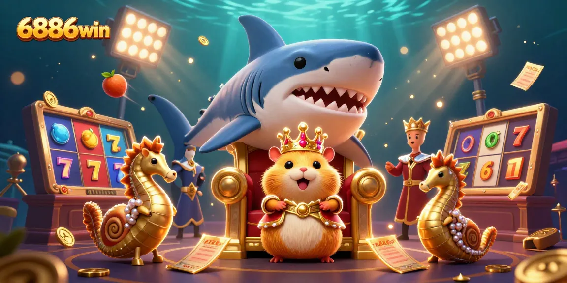 Experience thrilling wins with 6886win's spectacular jackpot slots, vibrant gaming elements, and gold coins.
