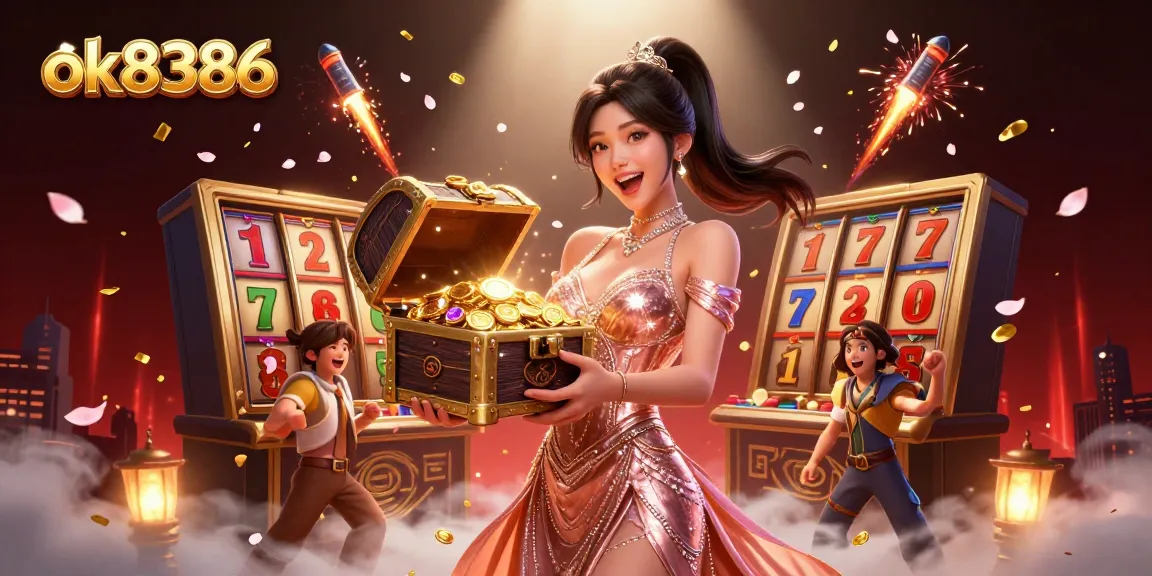 Engage with exciting activities at ok8386 online casino, featuring exquisite treasures and vibrant game elements.