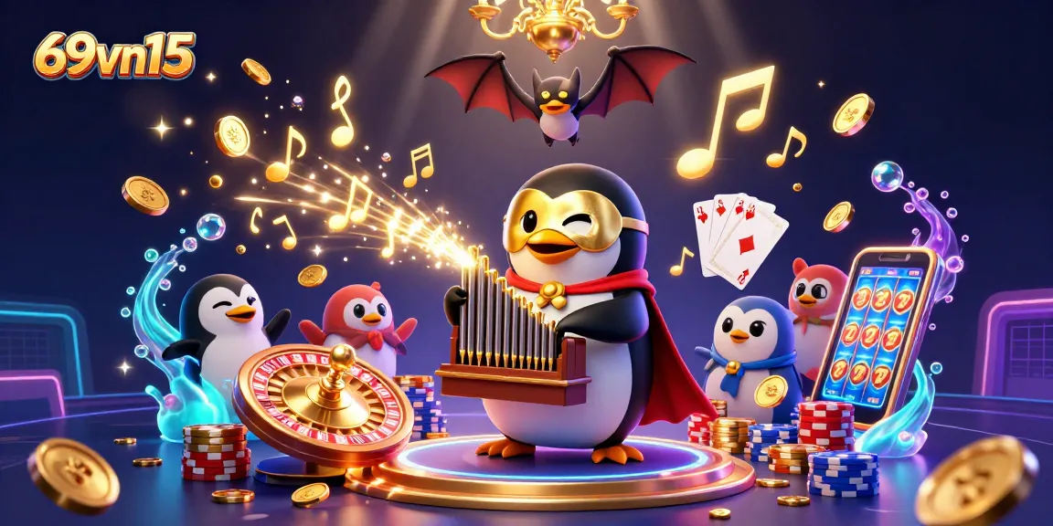 Experience thrilling wins at 69vn15 with a vibrant casino scene full of excitement!