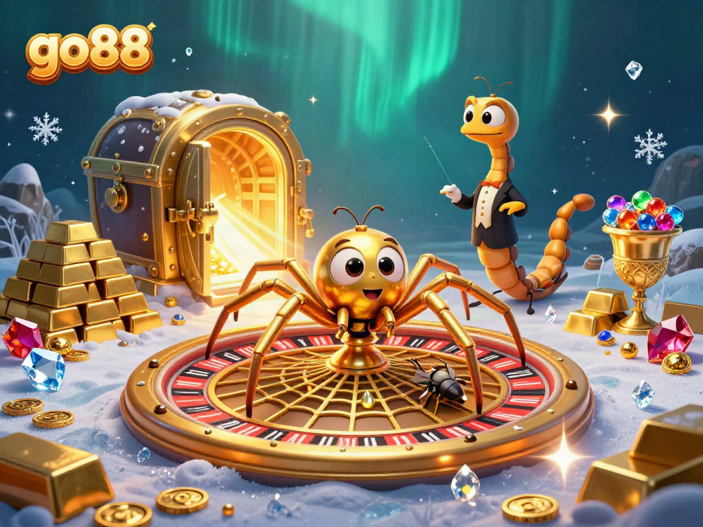 Experience the go88 gaming excitement with a vibrant casino atmosphere and dynamic characters.