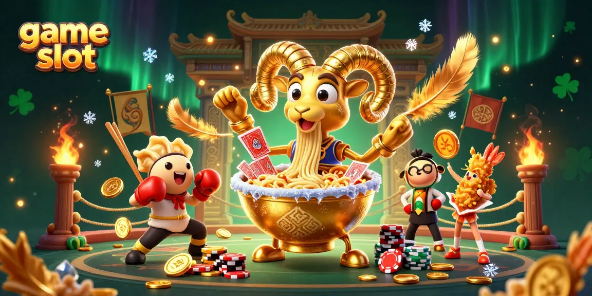 Engage in immersive game slot action with lively characters and dynamic casino elements.