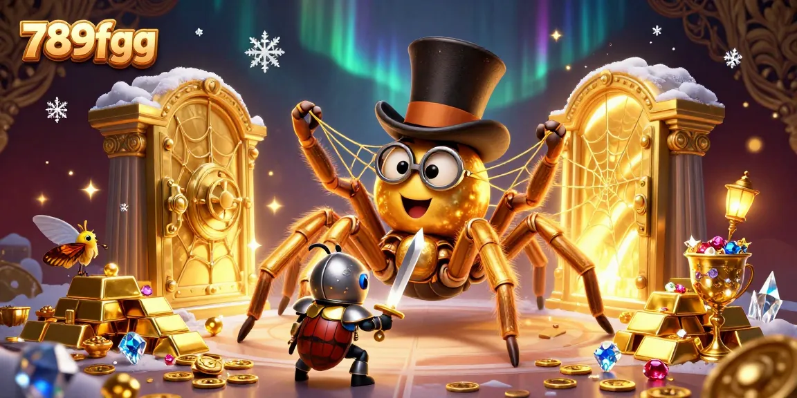 Engage in thrilling adventures at 789f gg with our vibrant casino world illustration showcasing treasures and creatures.