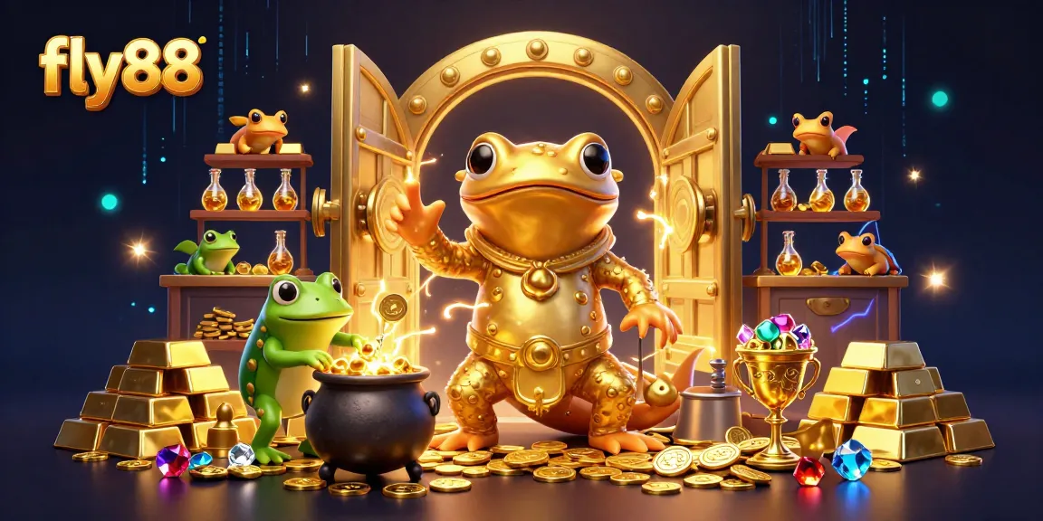 Experience thrilling gameplay at fly88, as wealth flows from the alchemist's lab of golden treasures.