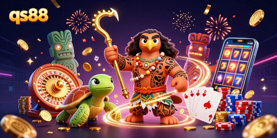 Experience winning chances at qs88 with vibrant casino games and glowing treasures.